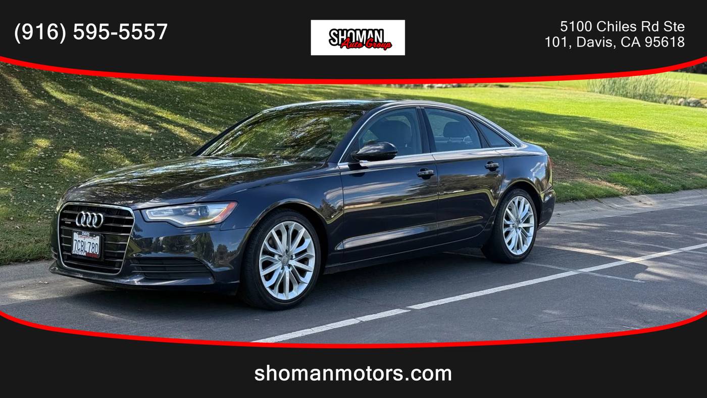 2013 Audi A6 Premium Plus — Sedan — 142,215 mi — Davis, CA