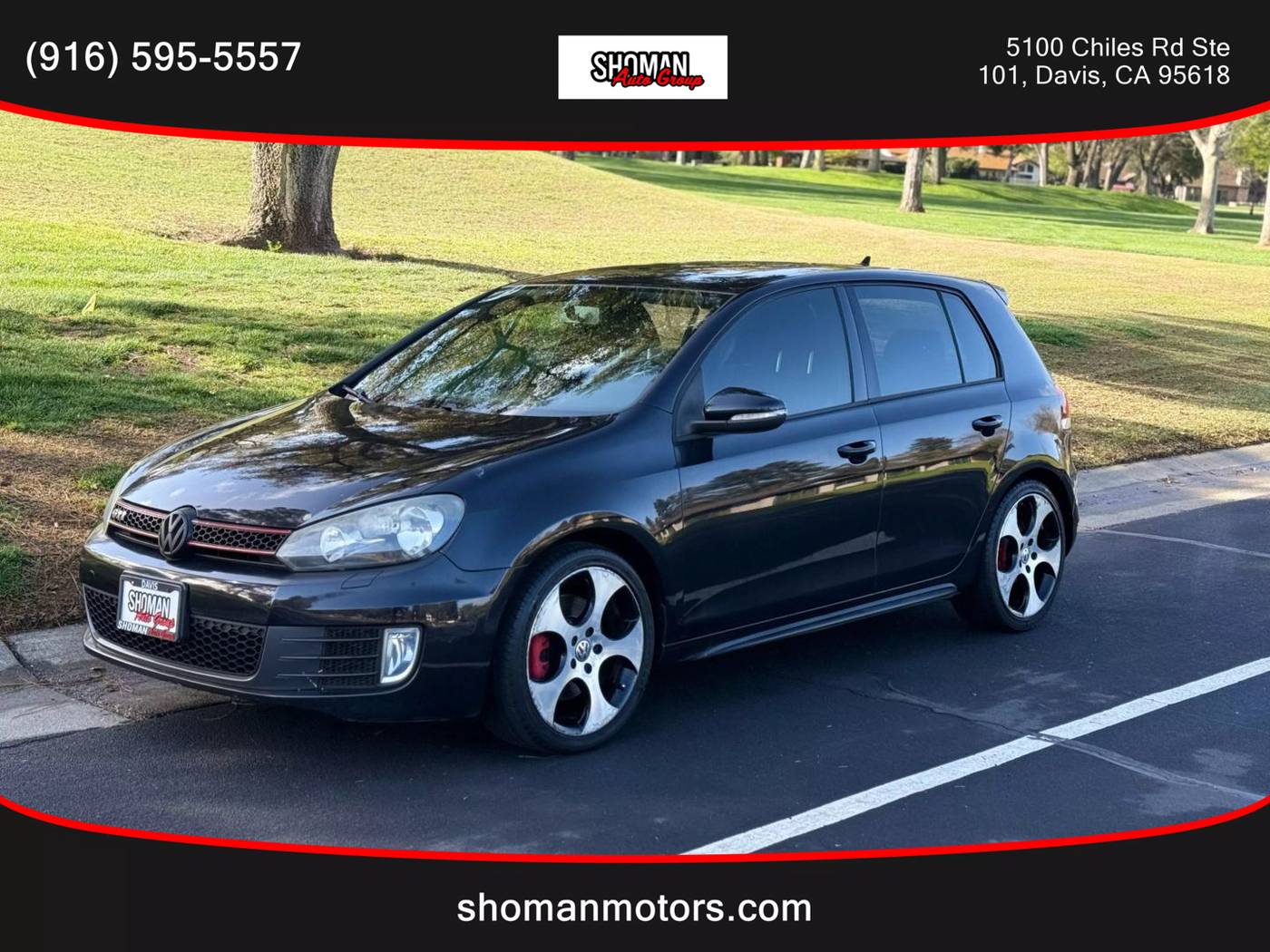 2011 Volkswagen Golf GTI Base — Hatchback — 124,479 mi — Davis, CA