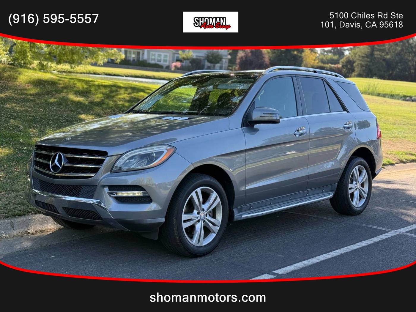 2014 Mercedes-Benz M-Class ML 350 — SUV — 139,820 mi — Davis, CA