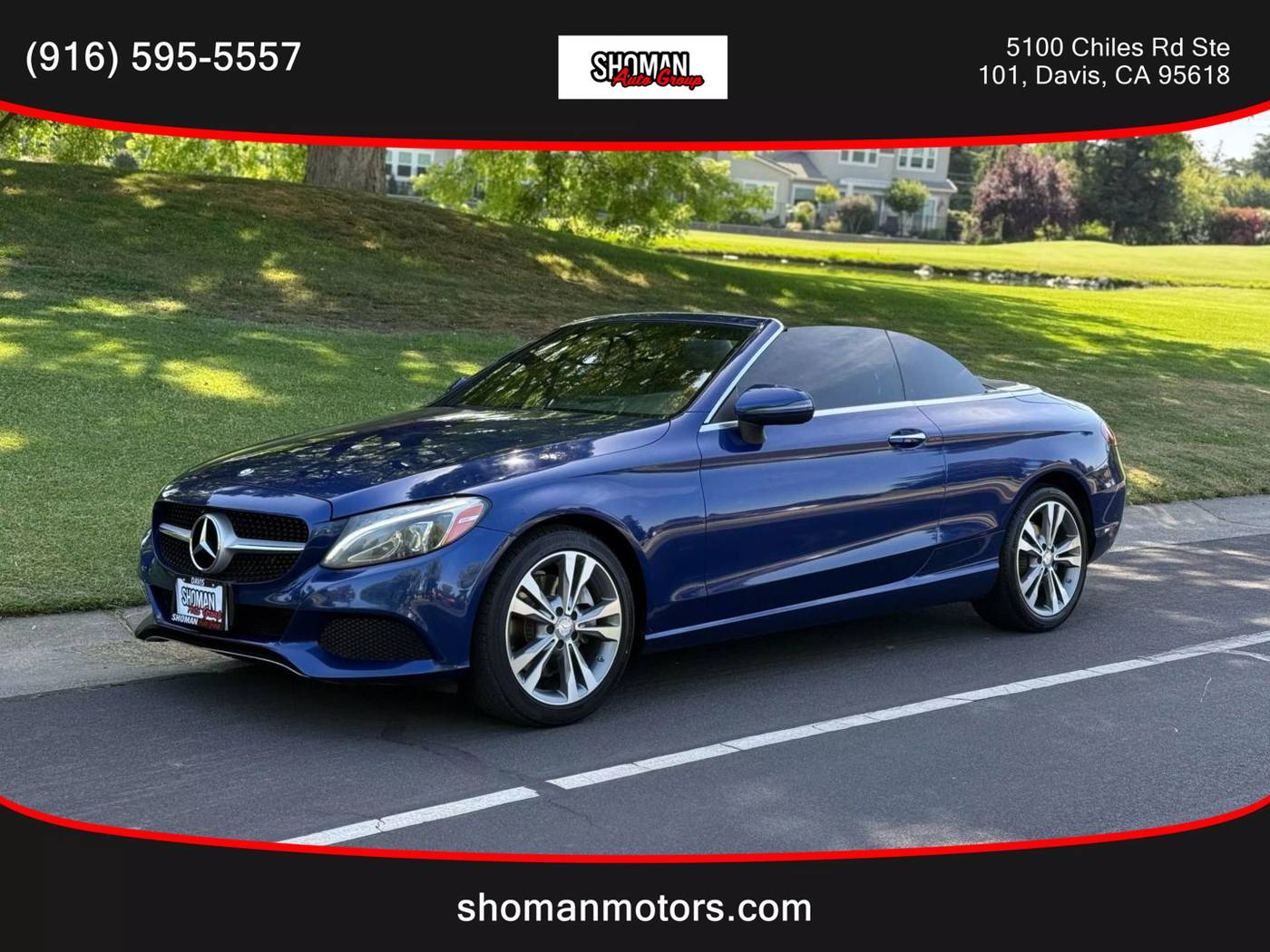 2017 Mercedes-Benz C-Class C 300 — Convertible — 82,668 mi — Davis, CA