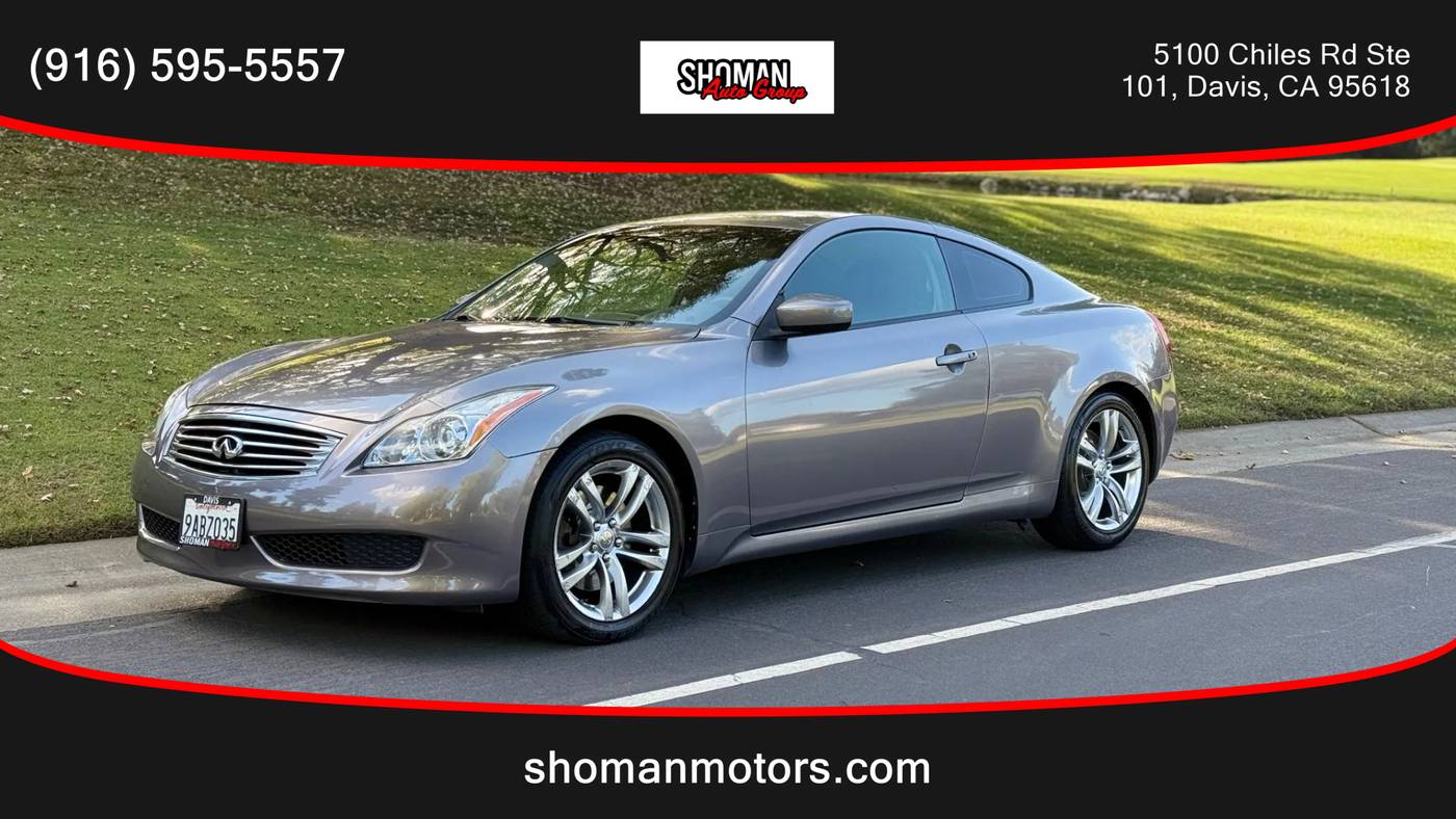 2008 INFINITI G G37 — Coupe — 139,430 mi — Davis, CA