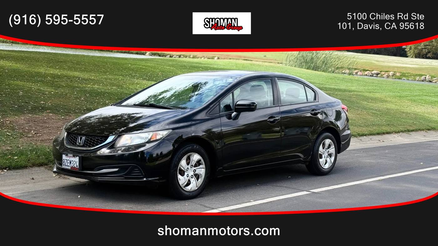 2014 Honda Civic LX — Sedan — 153,349 mi — Davis, CA