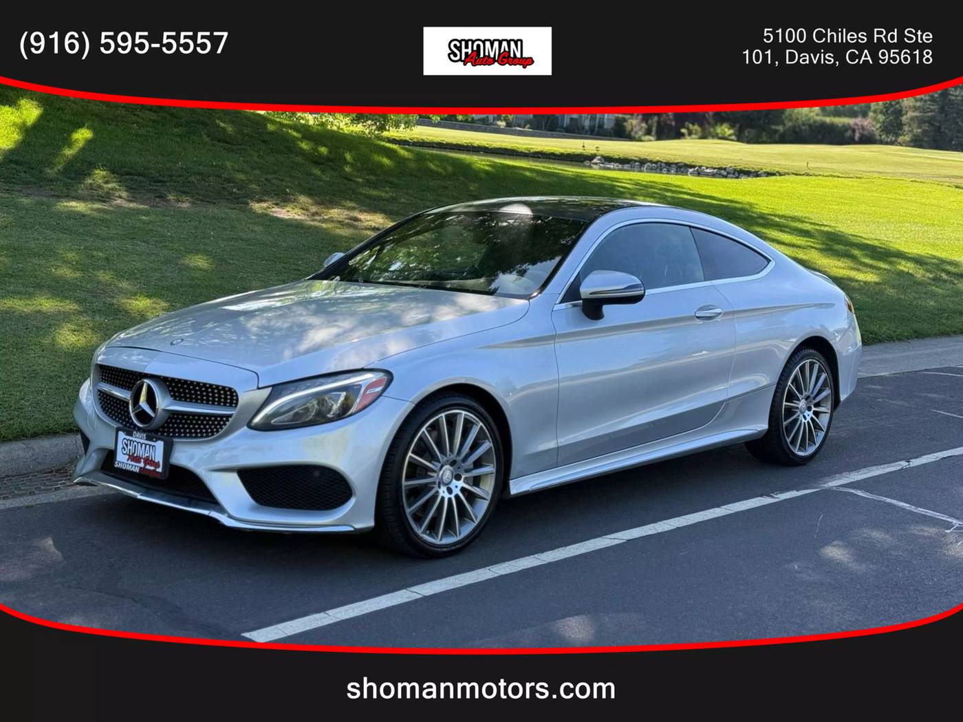 2017 Mercedes-Benz C-Class C 300 — Coupe — 110,890 mi — Davis, CA