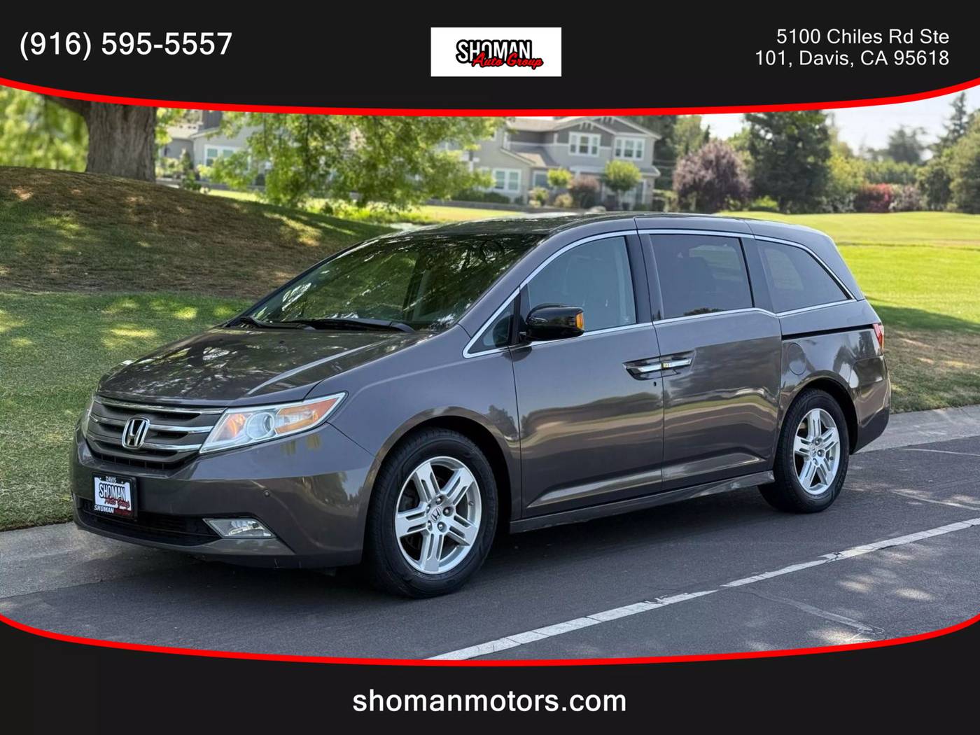2012 Honda Odyssey Touring — Minivan — 163,396 mi — Davis, CA