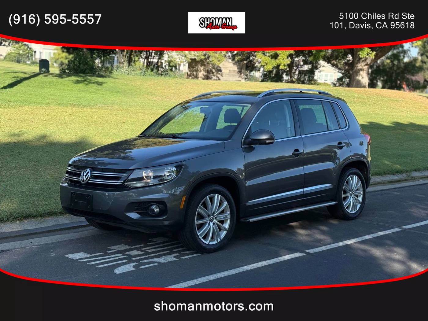 2014 Volkswagen Tiguan SEL — SUV — 68,083 mi — Davis, CA