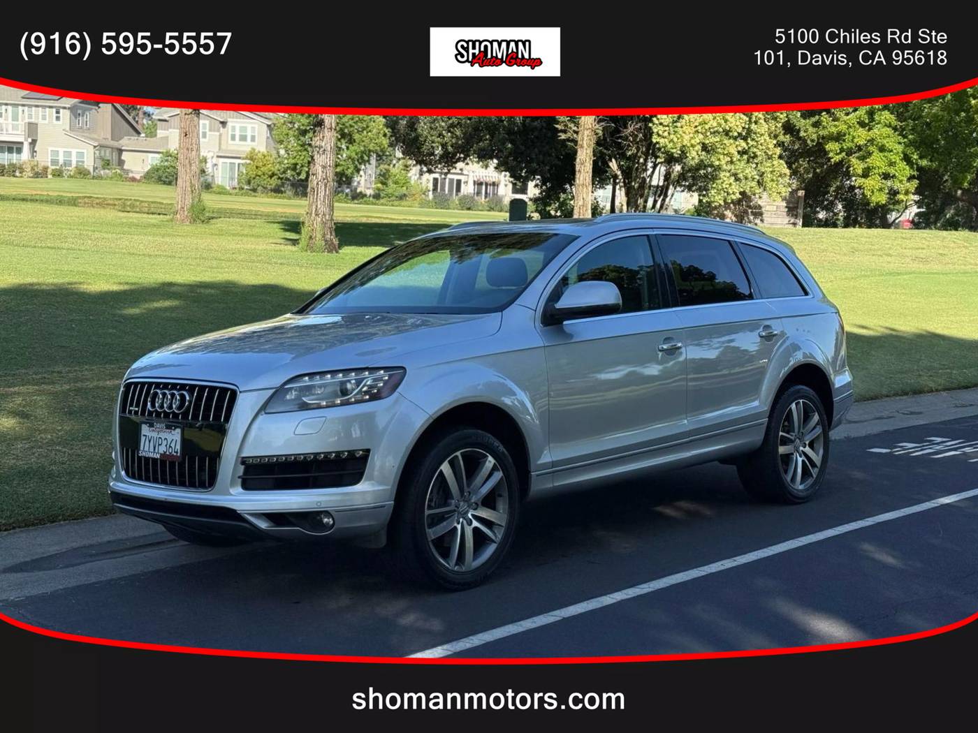 2011 Audi Q7 Premium Plus — SUV — 107,800 mi — Davis, CA