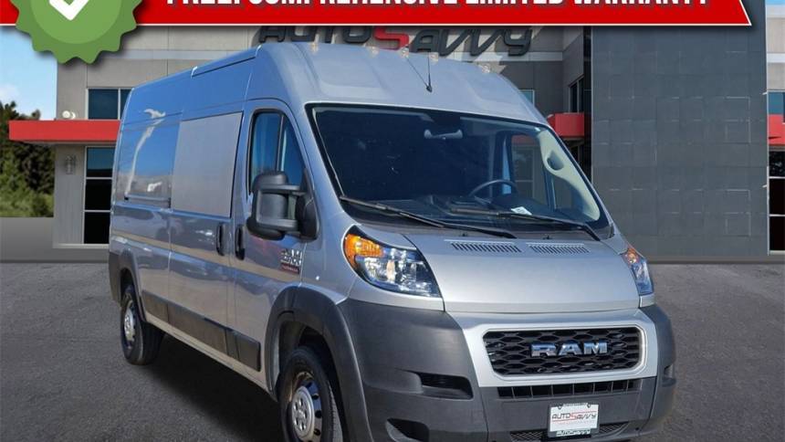 2021 Ram ProMaster Cargo Van 2500 — Cargo Van — 33,638 mi — Fort Worth, TX