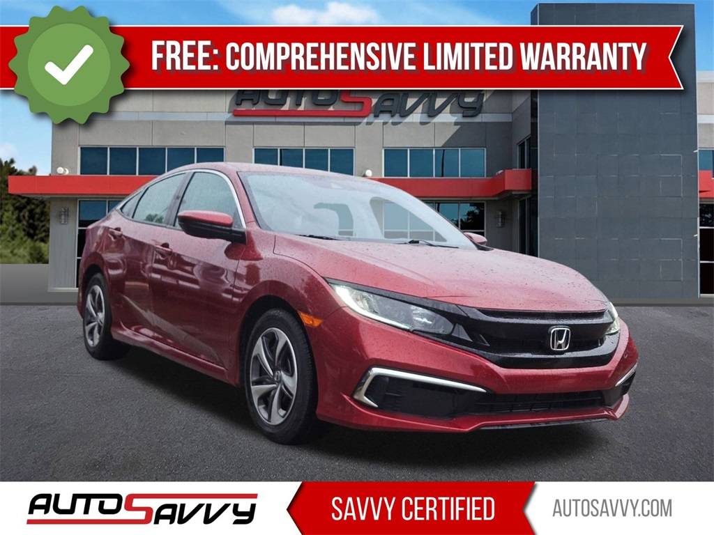 2019 Honda Civic LX — Sedan — 54,641 mi — Fort Worth, TX