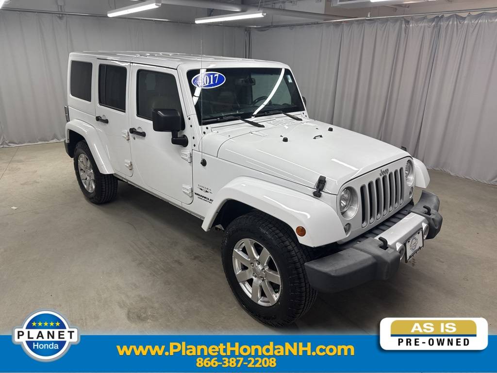 2017 Jeep Wrangler Sahara — SUV — 135,437 mi — Tilton, NH