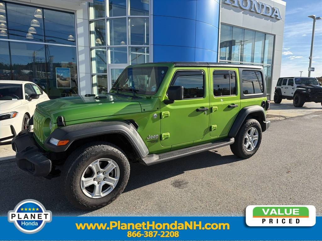 2018 Jeep Wrangler Sport S — SUV — 98,844 mi — Tilton, NH