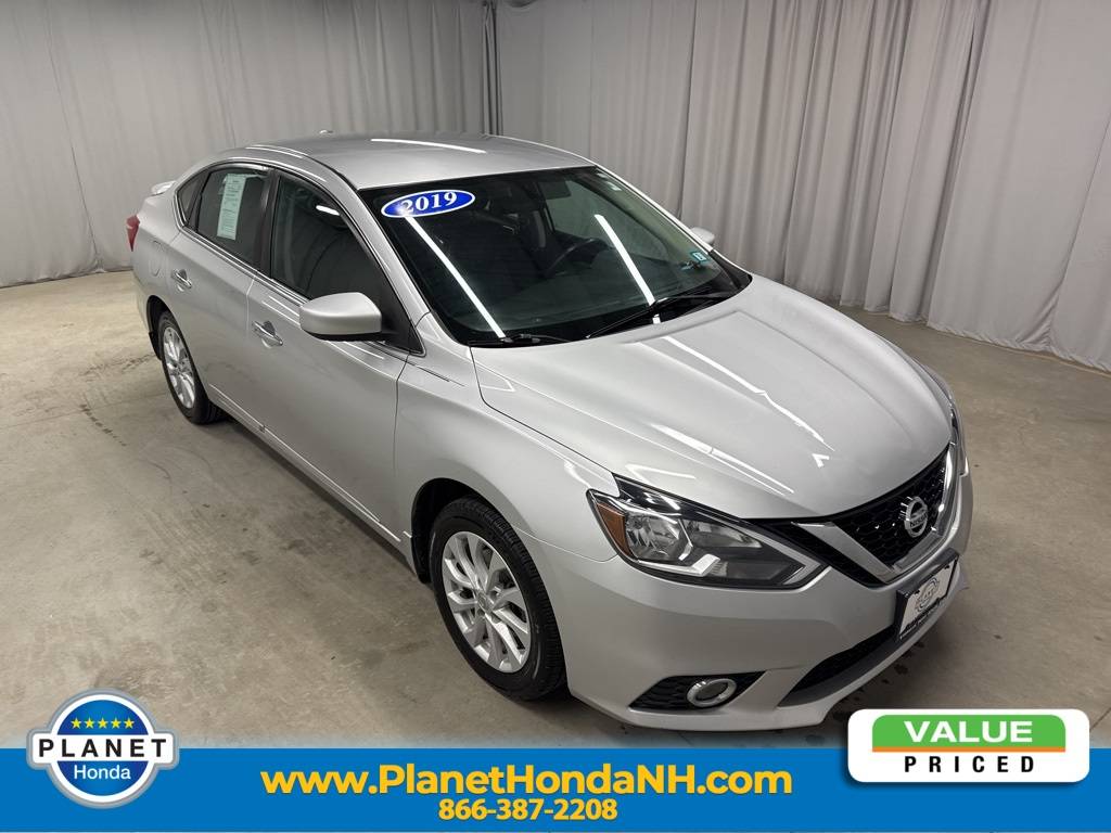 2019 Nissan Sentra SV — Sedan — 79,899 mi — Tilton, NH