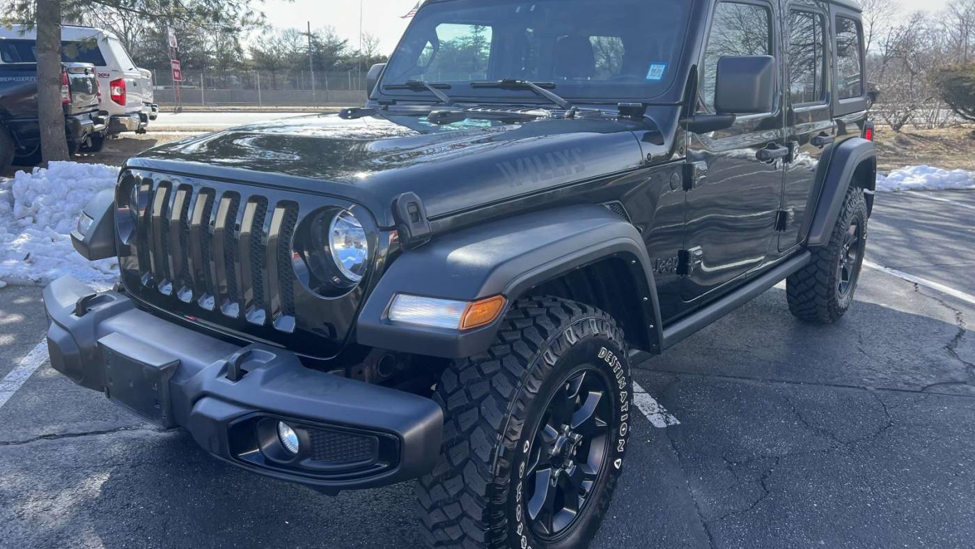 2021 Jeep Wrangler Willys Sport — SUV — 83,525 mi — Wesy Babylon, NY