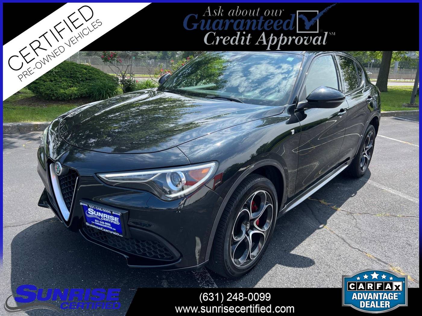 2022 Alfa Romeo Stelvio Ti — SUV — 103,958 mi — Wesy Babylon, NY