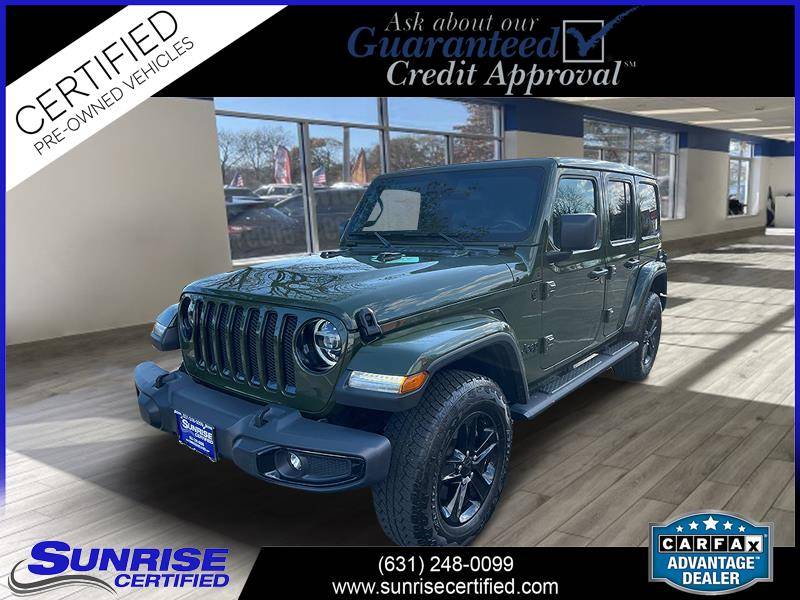 2021 Jeep Wrangler Sahara Altitude — SUV — 24,715 mi — Wesy Babylon, NY
