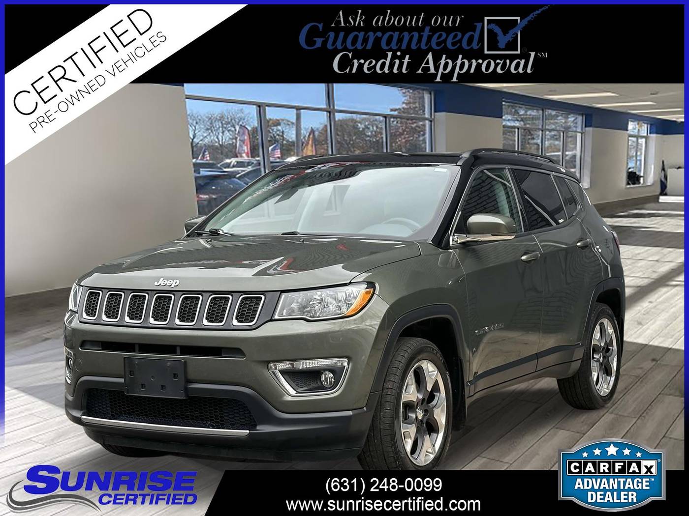 2018 Jeep Compass Limited — SUV — 120,565 mi — Wesy Babylon, NY