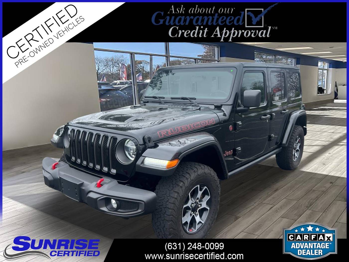 2021 Jeep Wrangler Rubicon — SUV — 121,049 mi — Wesy Babylon, NY