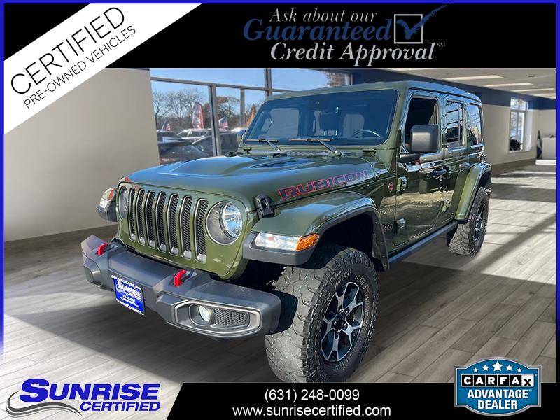 2021 Jeep Wrangler Rubicon — SUV — 63,512 mi — Wesy Babylon, NY