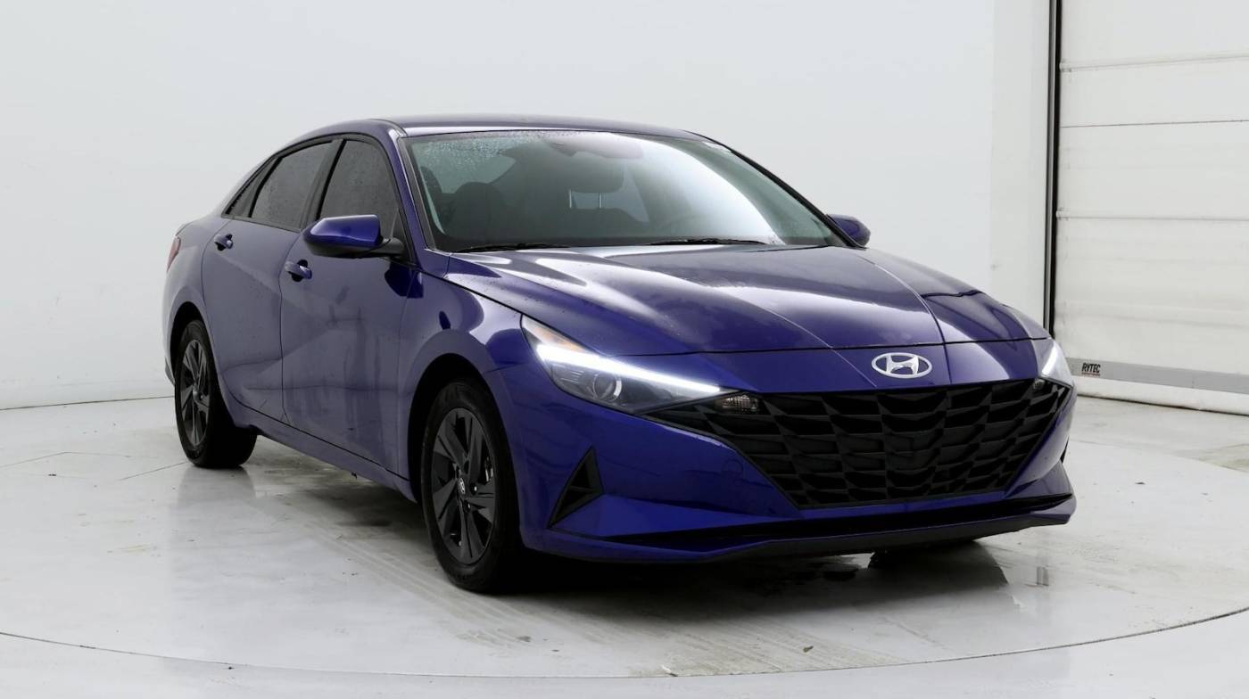 2023 Hyundai Elantra Hybrid Blue — Sedan — 20,748 mi — Athens, GA