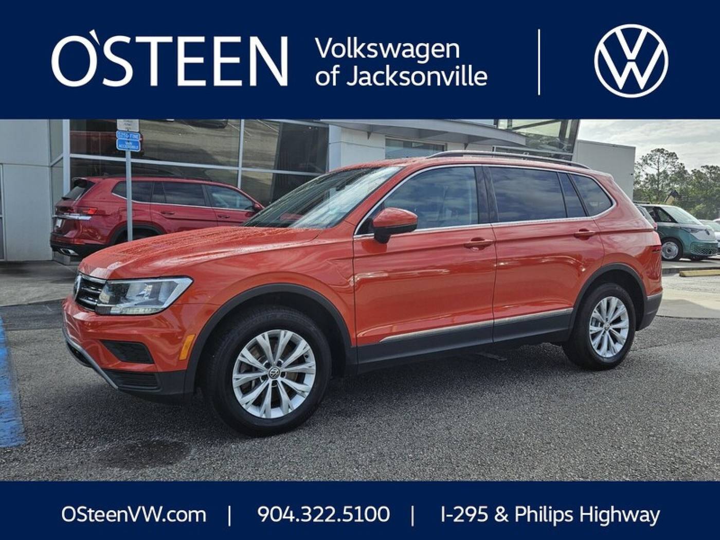 2018 Volkswagen Tiguan SE — SUV — 72,661 mi — JACKSONVILLE, FL