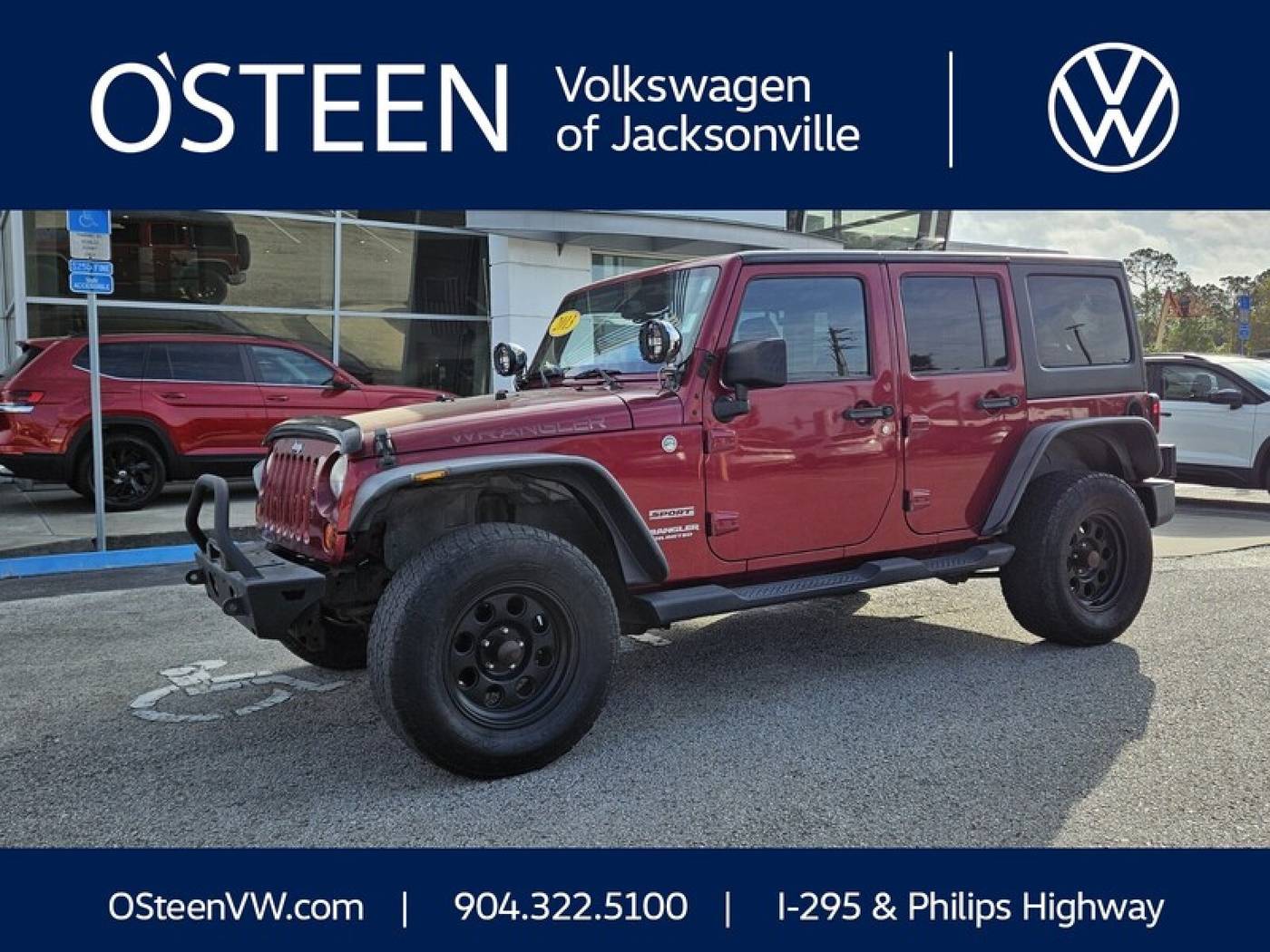 2013 Jeep Wrangler Sport — SUV — 115,520 mi — Jacksonville, FL