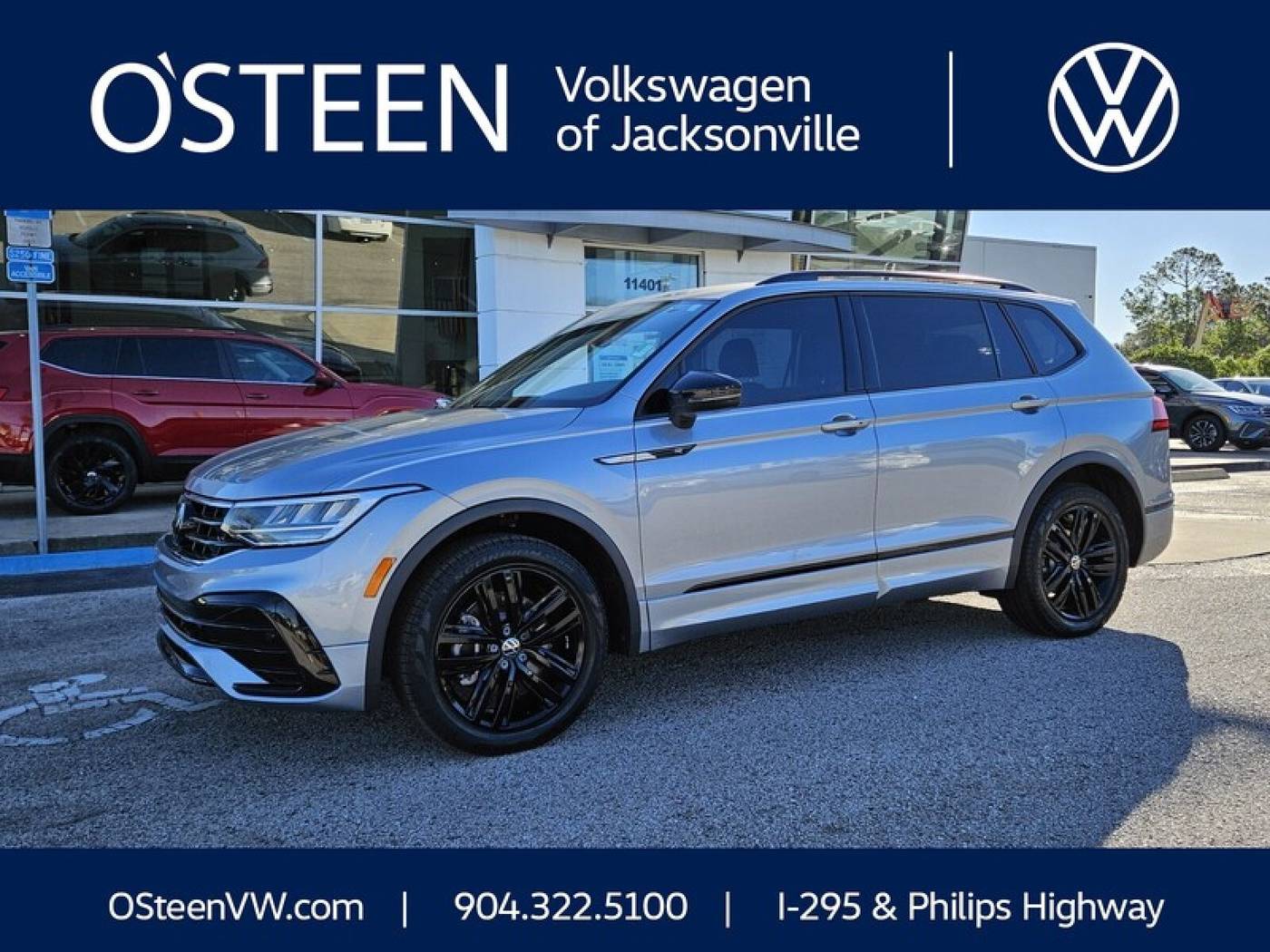 2022 Volkswagen Tiguan SE R-Line Black — SUV — 27,067 mi — Jacksonville, FL