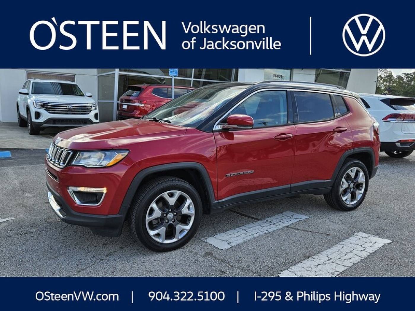 2019 Jeep Compass Limited — SUV — 74,009 mi — Jacksonville, FL