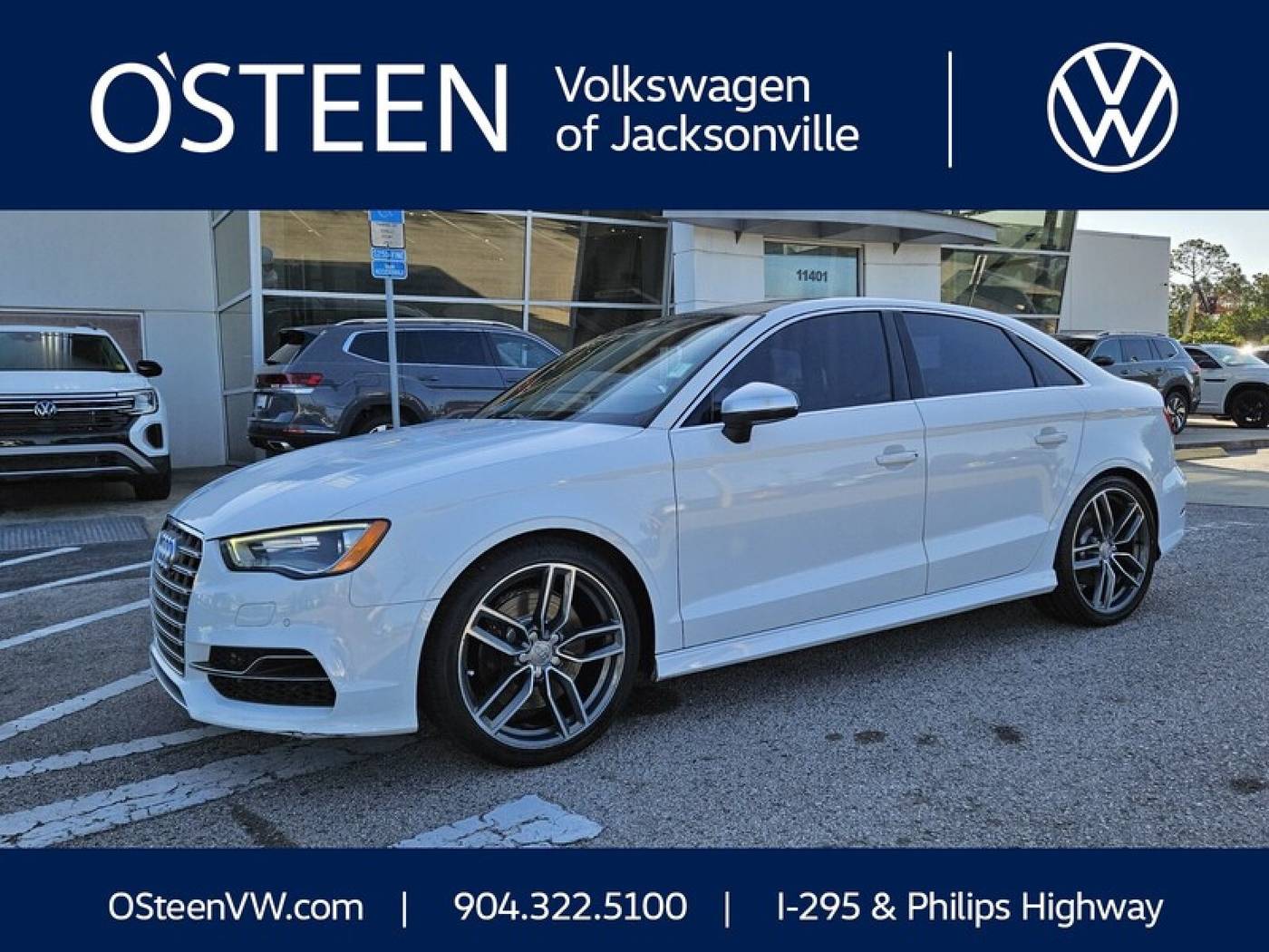 2016 Audi S3 Premium Plus — Sedan — 78,339 mi — JACKSONVILLE, FL