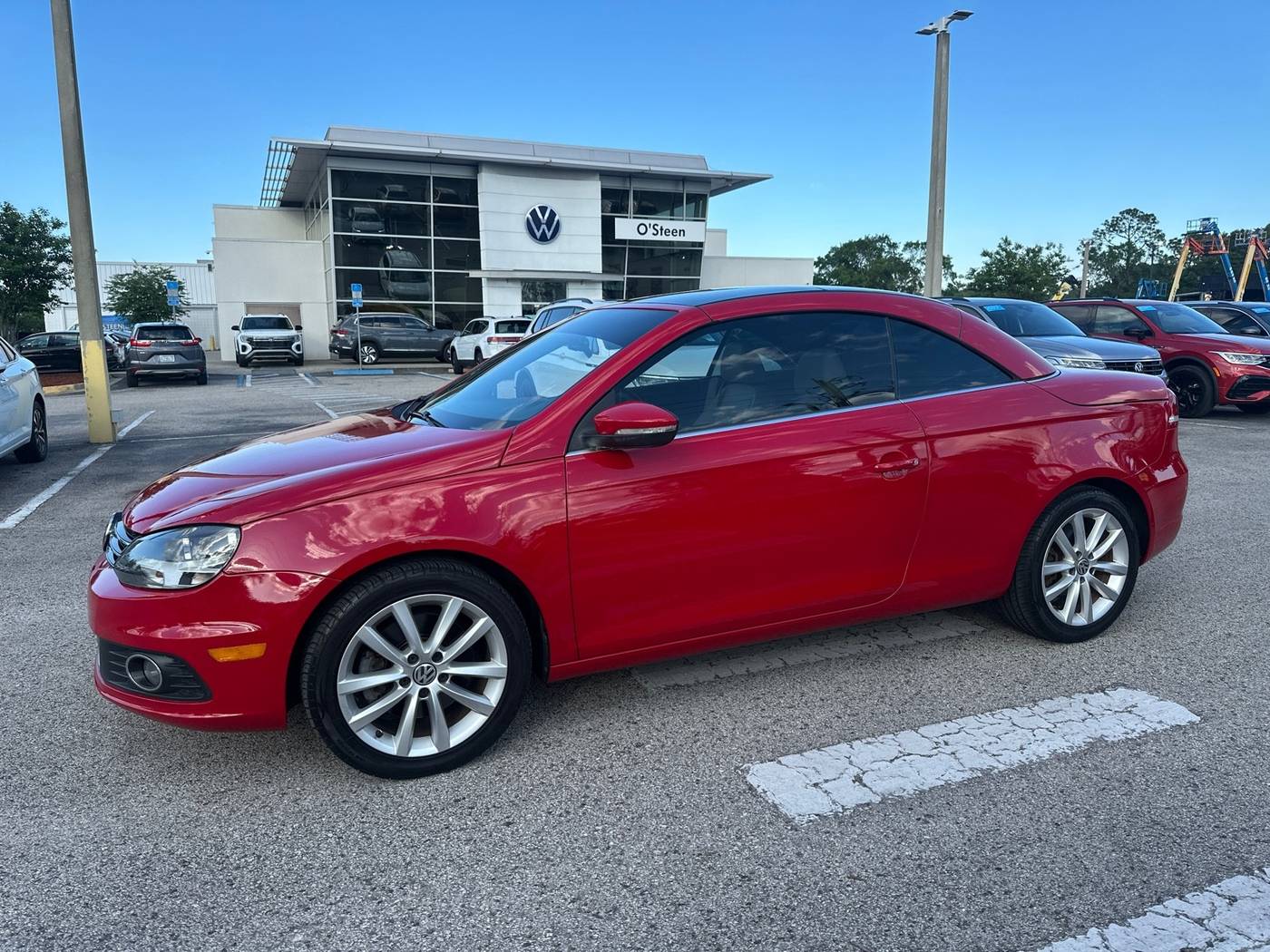 2013 Volkswagen Eos Komfort — Convertible — 126,863 mi — JACKSONVILLE, FL