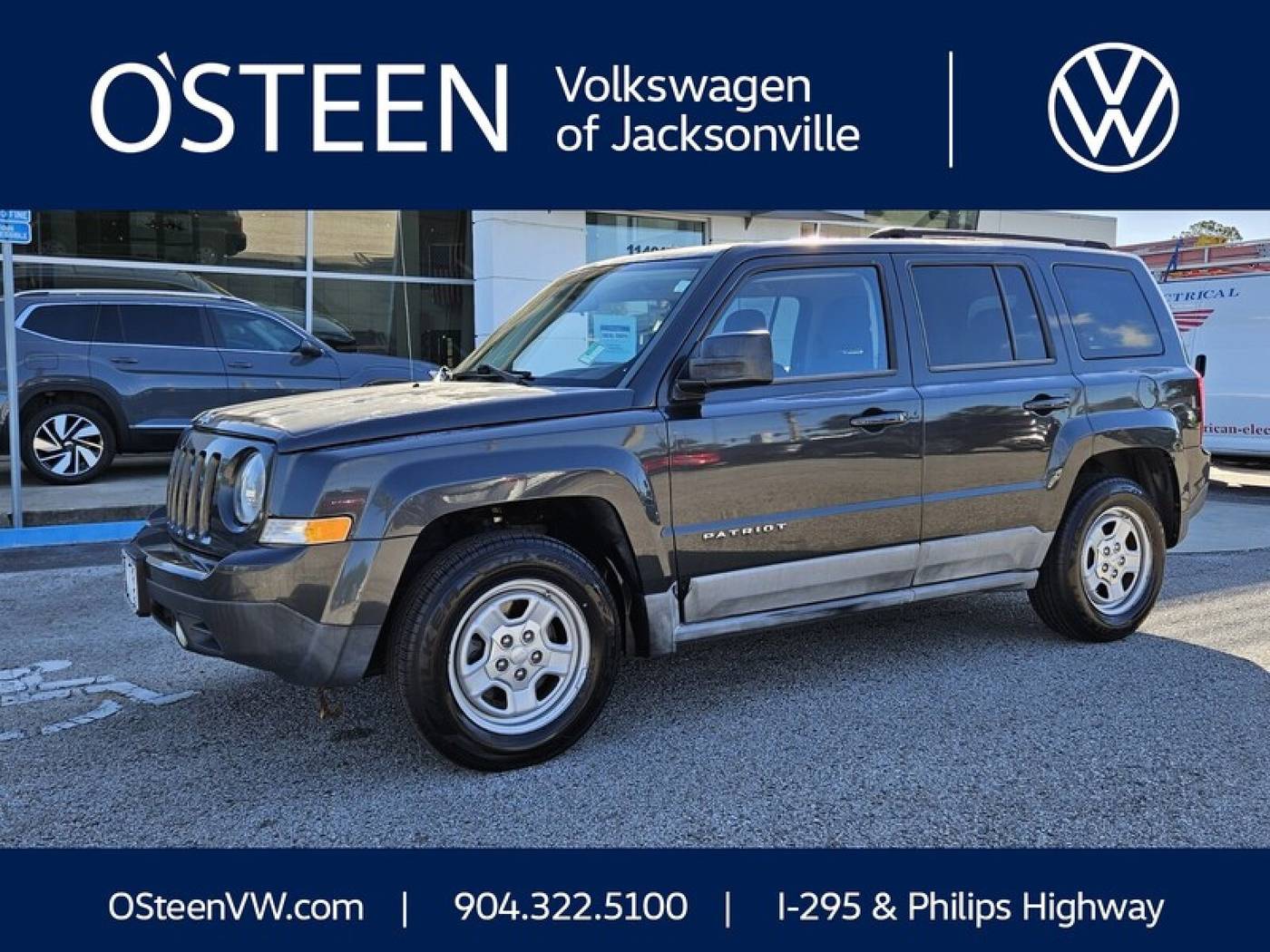 2011 Jeep Patriot Sport — SUV — 63,931 mi — JACKSONVILLE, FL