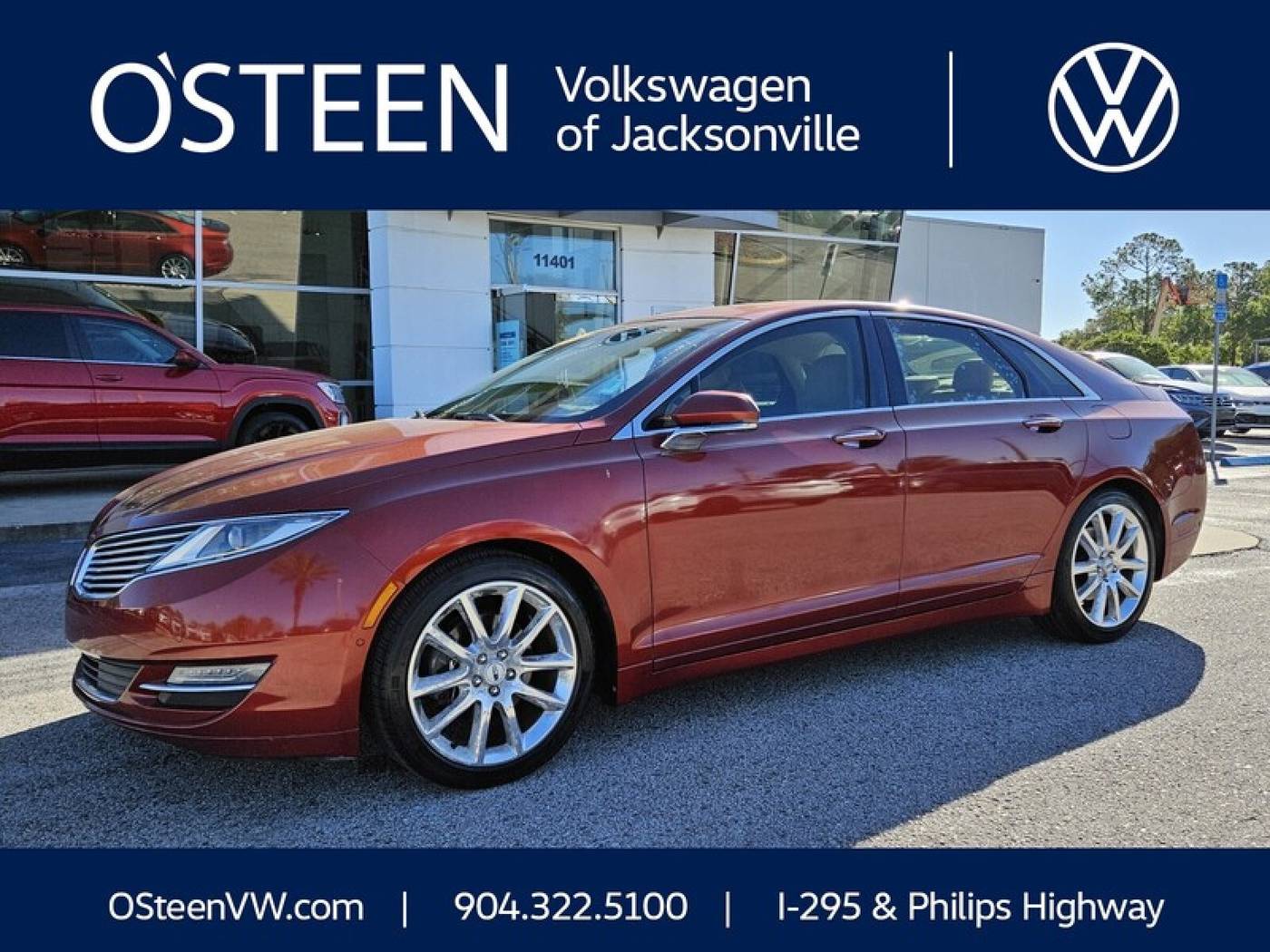 2014 Lincoln MKZ FWD — Sedan — 86,993 mi — Jacksonville, FL