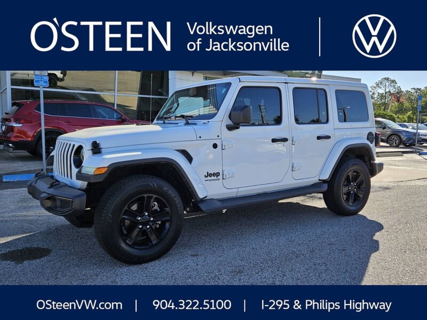 2020 Jeep Wrangler Sahara Altitude — SUV — 56,635 mi — Jacksonville, FL