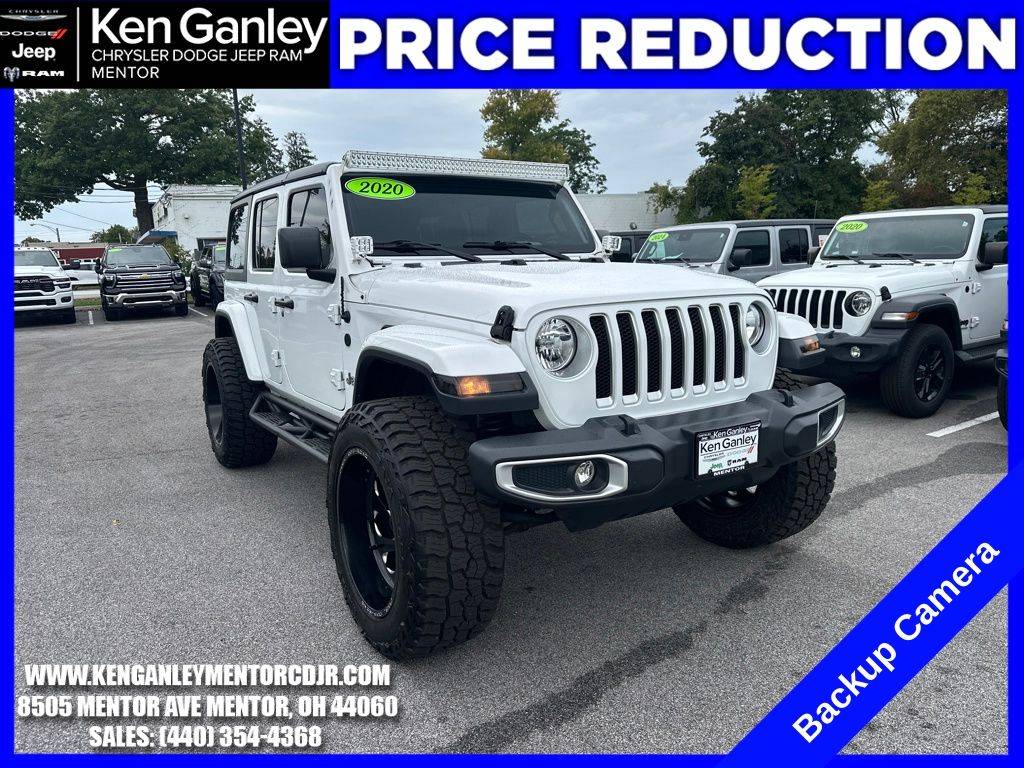 2020 Jeep Wrangler Sahara — SUV — 63,191 mi — Mentor, OH