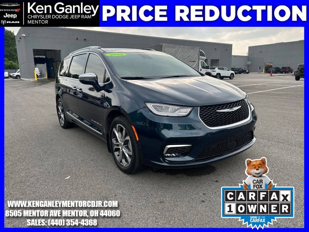 2022 Chrysler Pacifica Pinnacle — Minivan — 46,560 mi — Mentor, OH