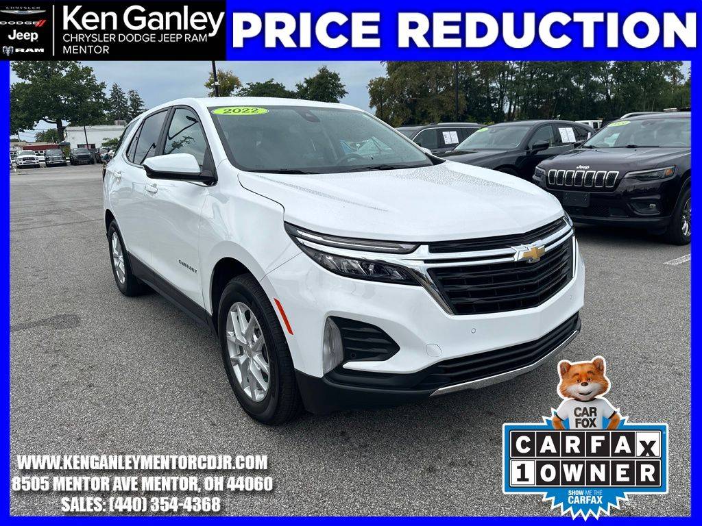 2022 Chevrolet Equinox LT — SUV — 19,334 mi — Mentor, OH