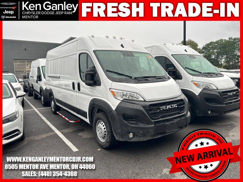 2025 Ram ProMaster Cargo Van Tradesman 2500 — Cargo Van — 24 mi — Mentor, OH