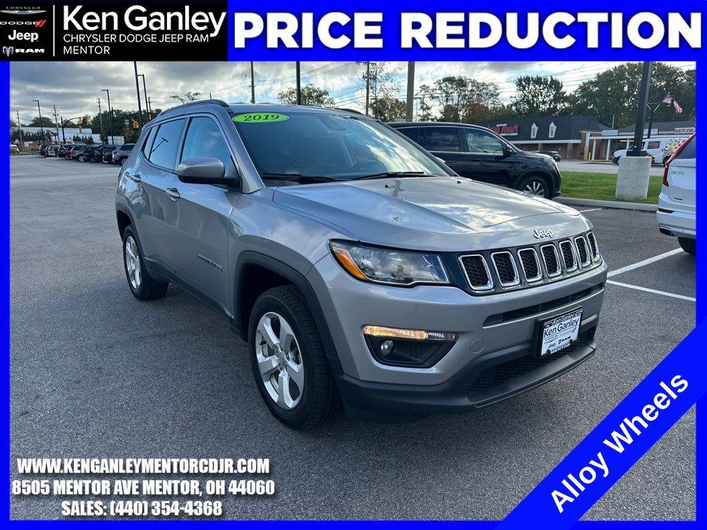 2019 Jeep Compass Latitude — SUV — 59,642 mi — Mentor, OH