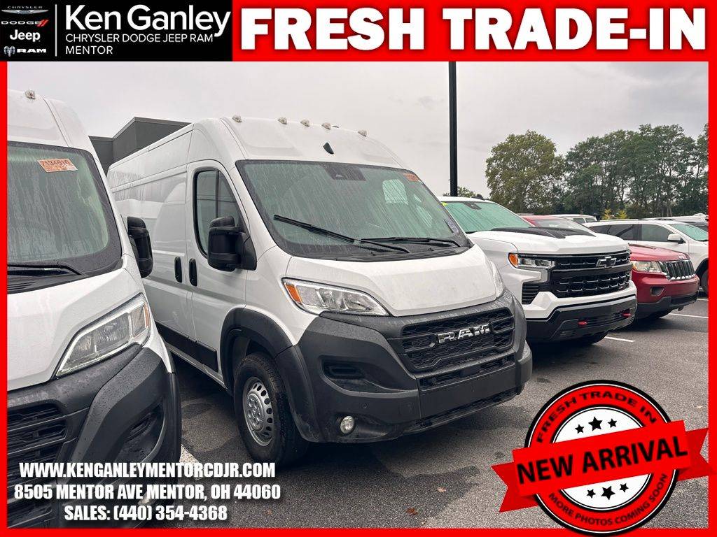2025 Ram ProMaster Cargo Van Tradesman 2500 — Cargo Van — 25 mi — Mentor, OH