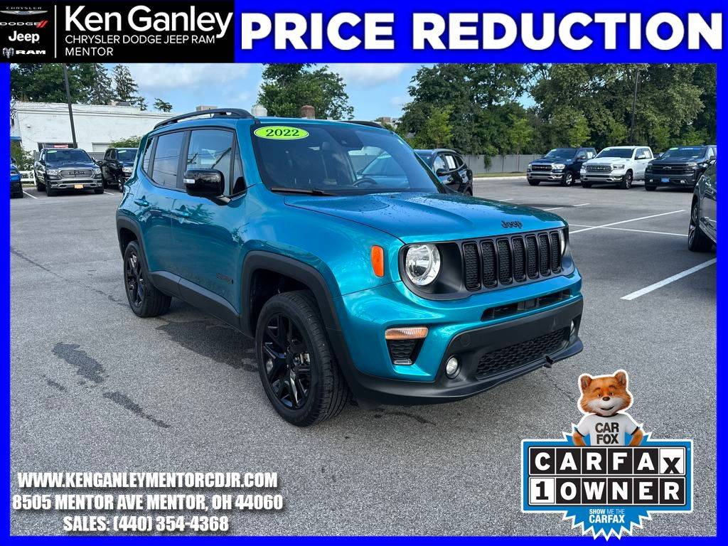 2022 Jeep Renegade Altitude — SUV — 38,415 mi — Mentor, OH