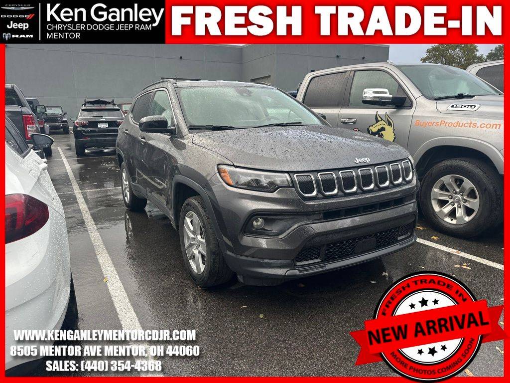 2022 Jeep Compass Latitude — SUV — 39,014 mi — Mentor, OH