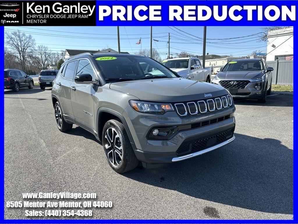 2022 Jeep Compass Limited — SUV — 20,360 mi — Mentor, OH