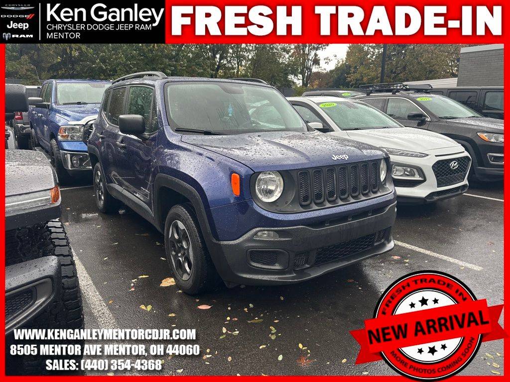 2017 Jeep Renegade Sport — SUV — 108,293 mi — Mentor, OH