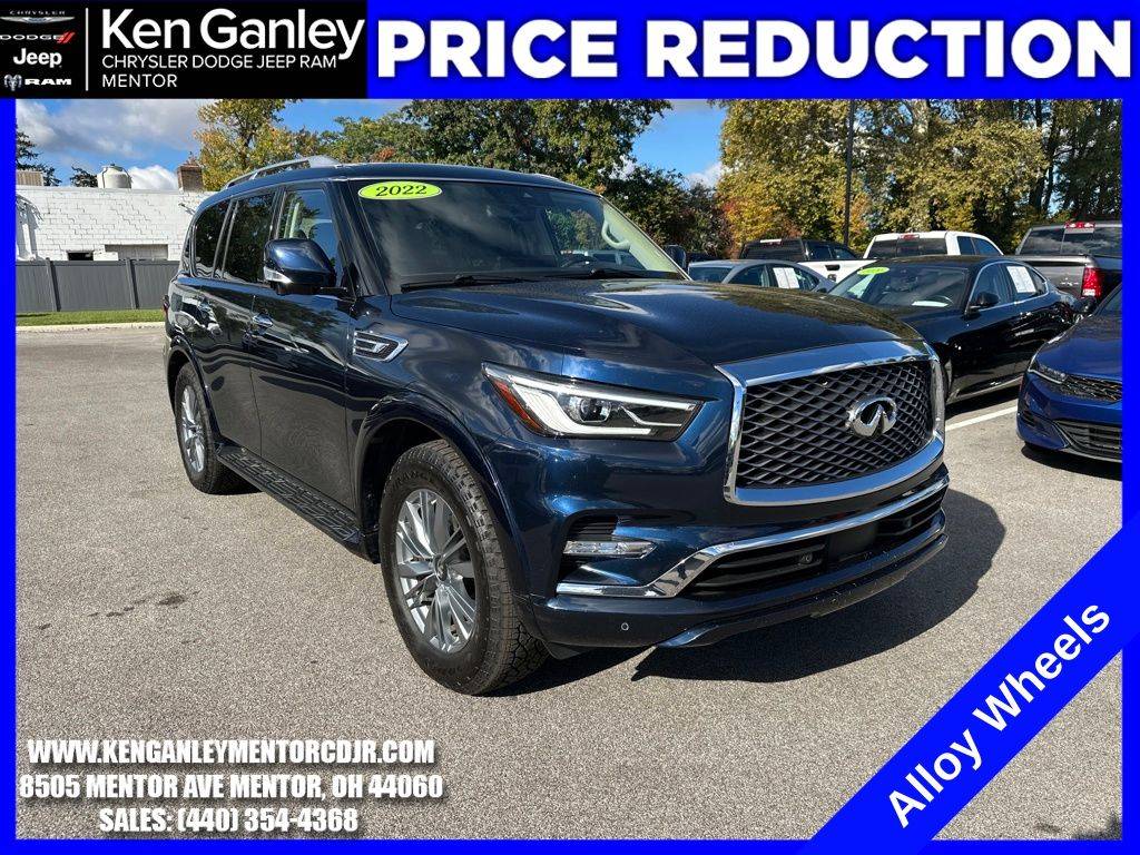 2022 INFINITI QX80 LUXE — SUV — 75,490 mi — Mentor, OH