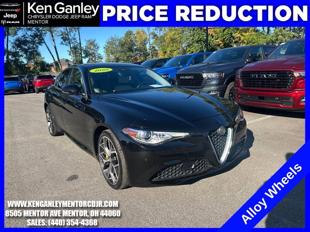 2020 Alfa Romeo Giulia Ti — Sedan — 49,356 mi — Mentor, OH
