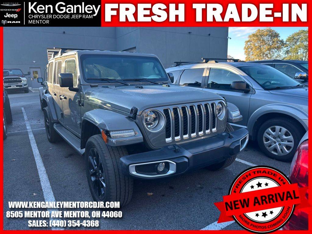 2021 Jeep Wrangler Sahara 4xe — SUV — 55,422 mi — Mentor, OH