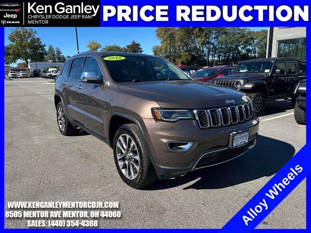2018 Jeep Grand Cherokee Limited — SUV — 110,018 mi — Mentor, OH