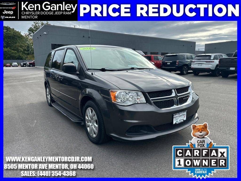 2016 Dodge Grand Caravan SE — Minivan — 37,171 mi — Mentor, OH