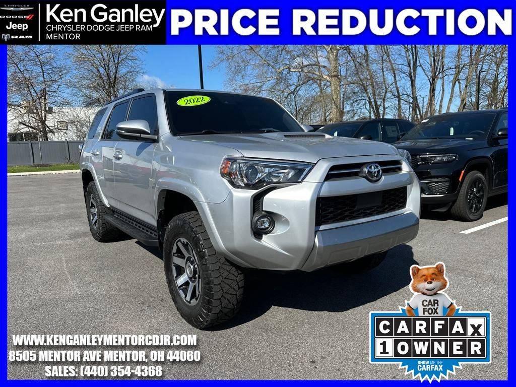 2022 Toyota 4Runner TRD Off Road Premium — SUV — 38,106 mi — Mentor, OH