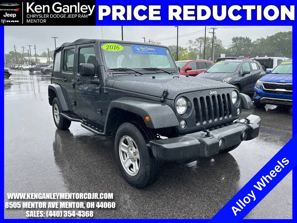 2016 Jeep Wrangler Sport — SUV — 49,876 mi — Mentor, OH