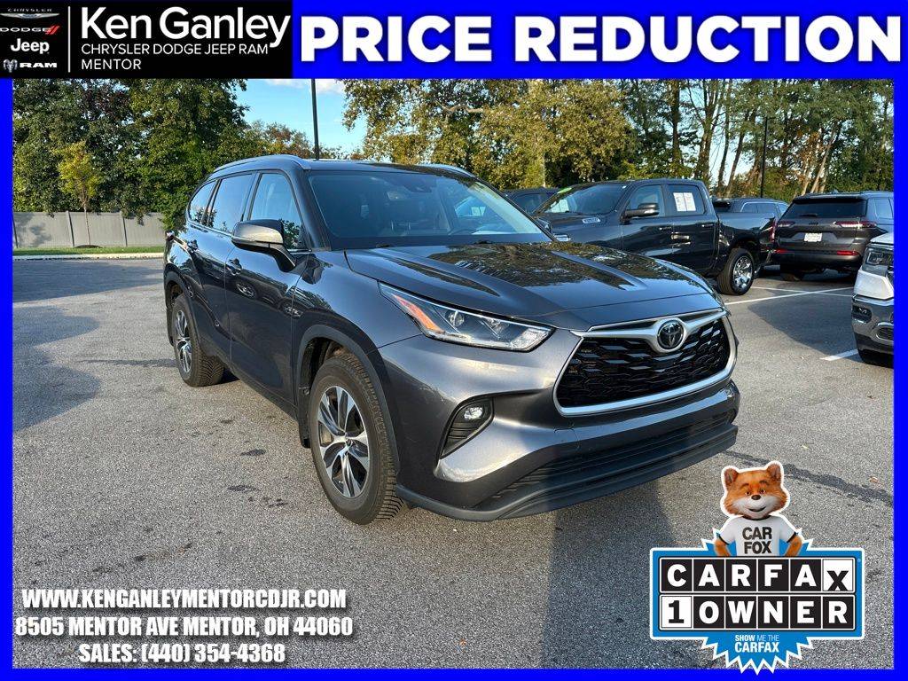 2021 Toyota Highlander XLE — SUV — 55,253 mi — Mentor, OH
