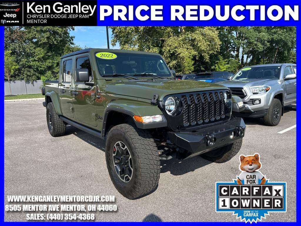 2022 Jeep Gladiator Willys — Pickup Truck — 25,132 mi — Mentor, OH